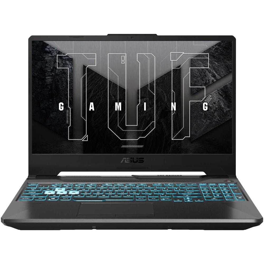  Laptop Asus Gaming TUF A15 FA506QM-HN008, AMD Ryzen&trade; 7 5800H, 16GB DDR4, SSD 512GB, NVIDIA&#174; GeForce RTX&trade; 3060 6GB, Free DOS 