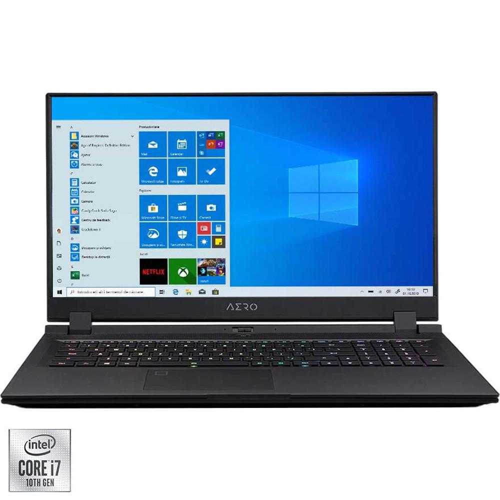  Laptop Gaming Gigabyte Aero 17 KC, Intel&#174; Core&trade; i7-10870H, 16GB DDR4, SSD 1TB, NVIDIA GeForce RTX 3060 6GB, Windows 10 Home 