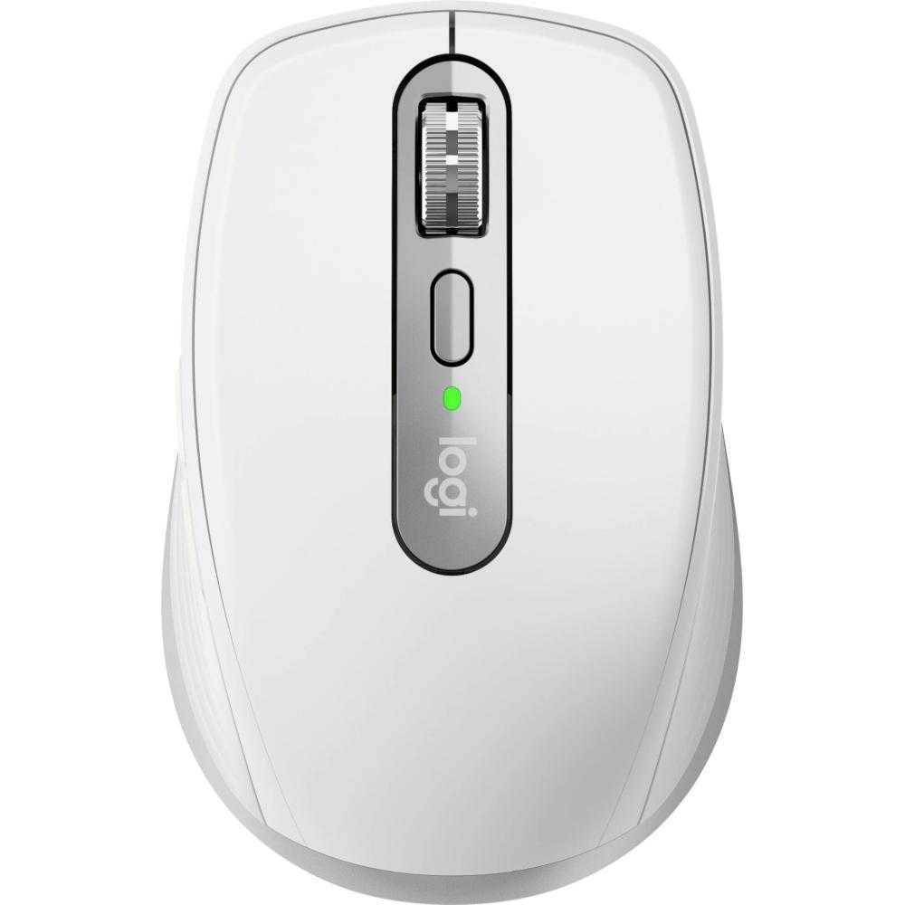 Mouse Logitech MX Anywhere 3 for Mac, Bluetooth, Alb