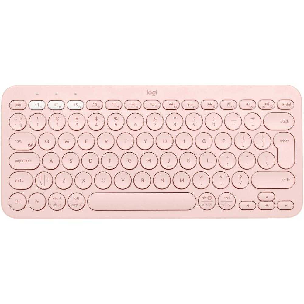 Tastatura Logitech K380, Multi-Device, Bluetooth, Rose