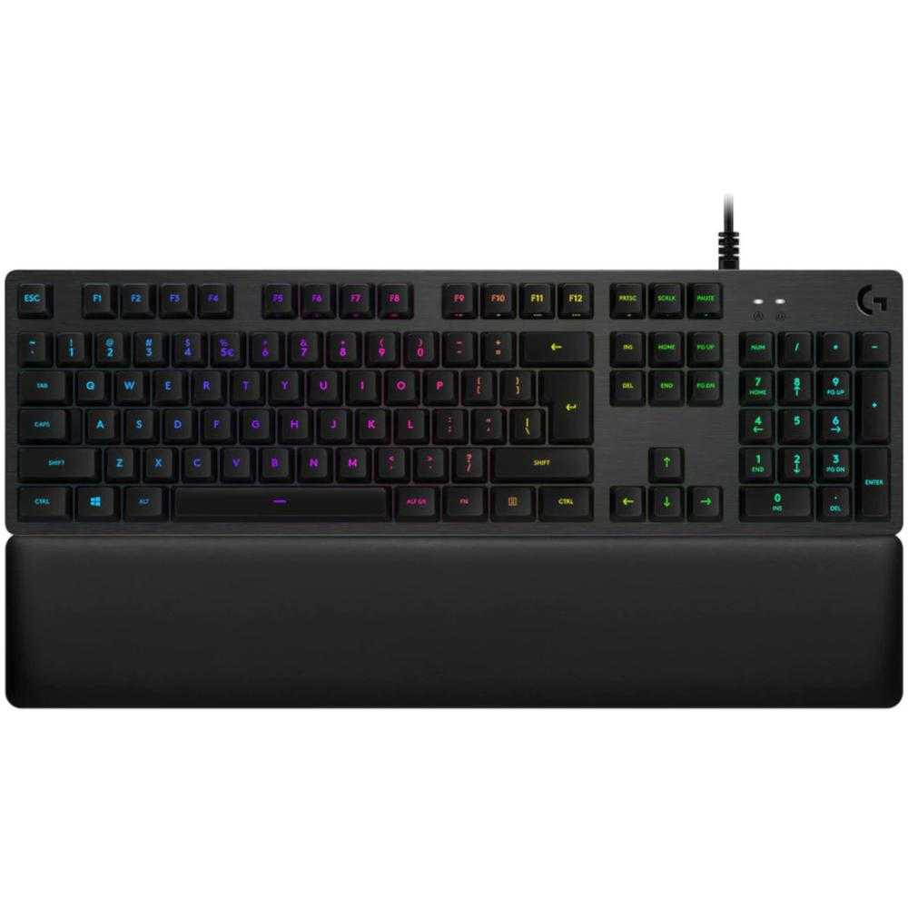  Tastatura gaming mecanica Logitech G513, Switch GX Red, Negru 