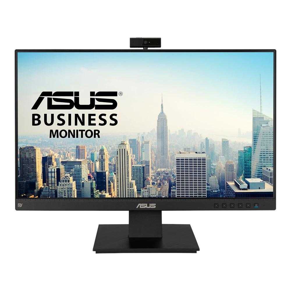  Monitor Business LED Asus BE24EQK, 23.8", Full HD, IPS, Frameless, Full HD Webcam, Mic Array, Flicker free, Low Blue Light, Negru 