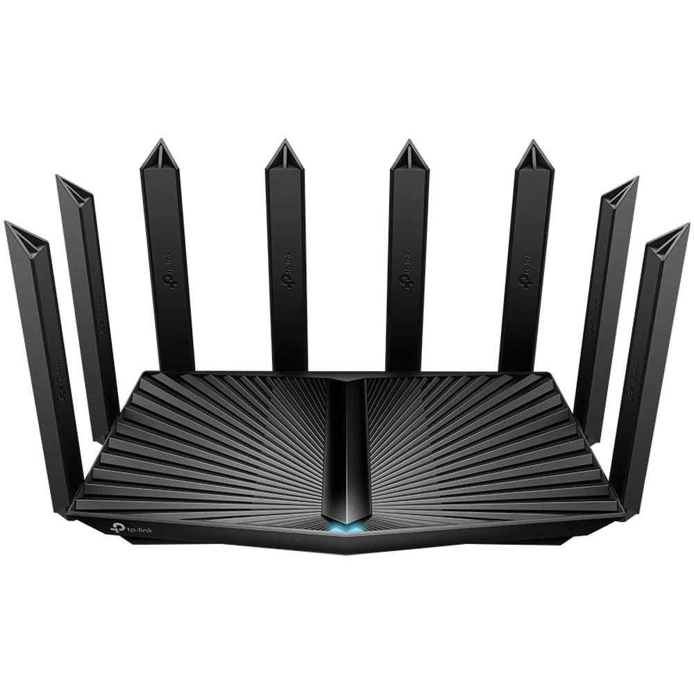  Router wireless TP-Link Archer AX90, Gigabit, Tri-Band AX6600, WAN 2.5 Gbps, Wi-Fi 6, Beamforming 