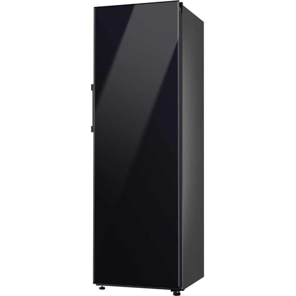  Frigider cu o usa Samsung Bespoke RR39A746322/EO, 387 l, PowerCool, NoFrost, Metal Cooling, DigitalInverter, Control umiditate, Usa reversibila, Clasa E, H 185.3 cm, Negru 