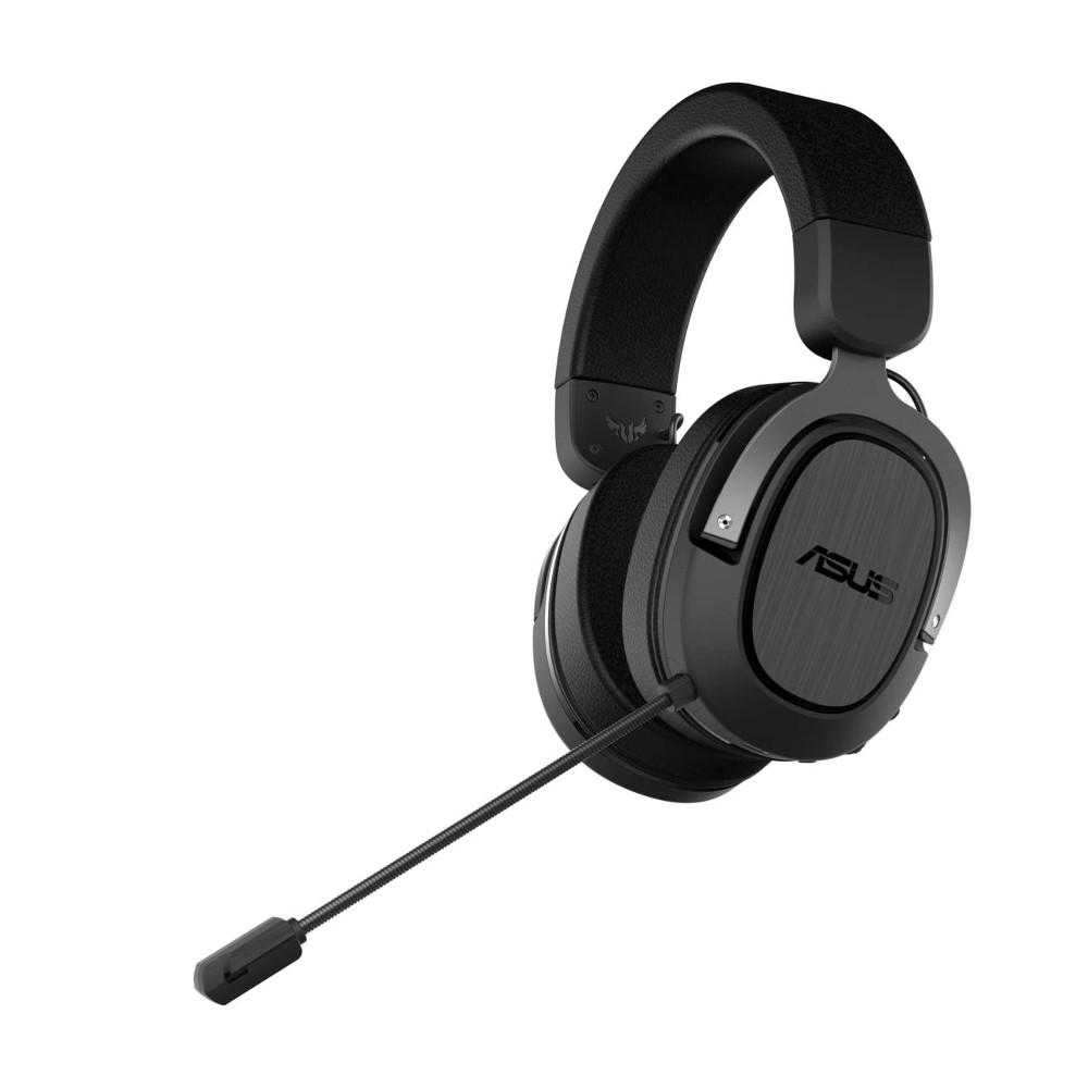  Casti gaming wireless Asus TUF H3, Sunet Virtual 7.1, Gri 