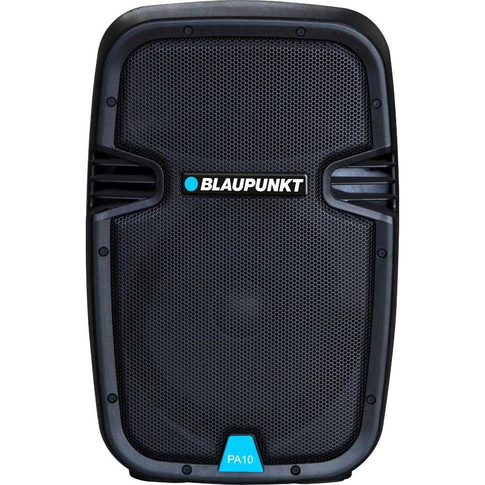 Boxa Portabila Profesionala Blaupunkt Pa10, 38w, Bluetooth, Fm, Sd, Usb, Aux, Karaoke