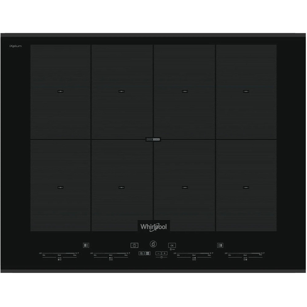 Plita incorporabila Whirlpool SMO 658C BT IXL, Inductie, 8 zone de gatit