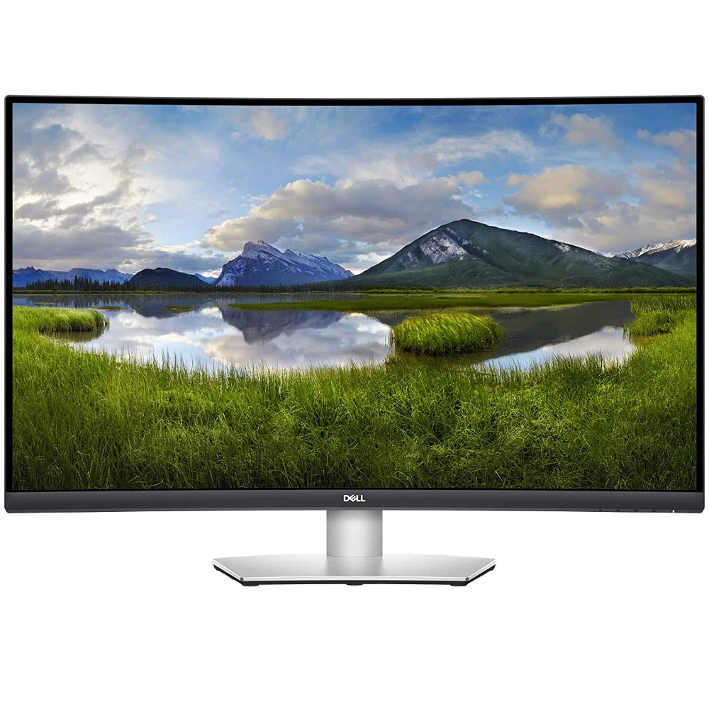  Monitor curbat LED Dell S3221QS, 31.5", Ultra HD 4K, FreeSync, HDR, Pivot 