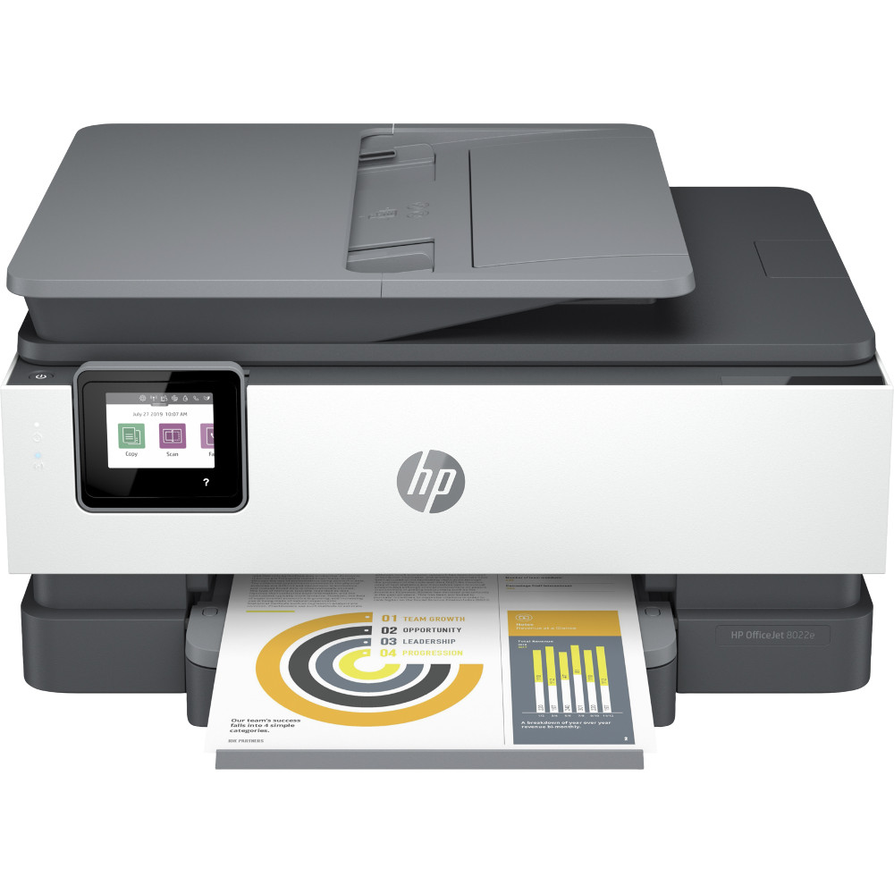  Multifunctional inkjet color HP OfficeJet Pro 8022e All-in-One, A4, USB, Retea, Wi-Fi, Fax, Duplex 