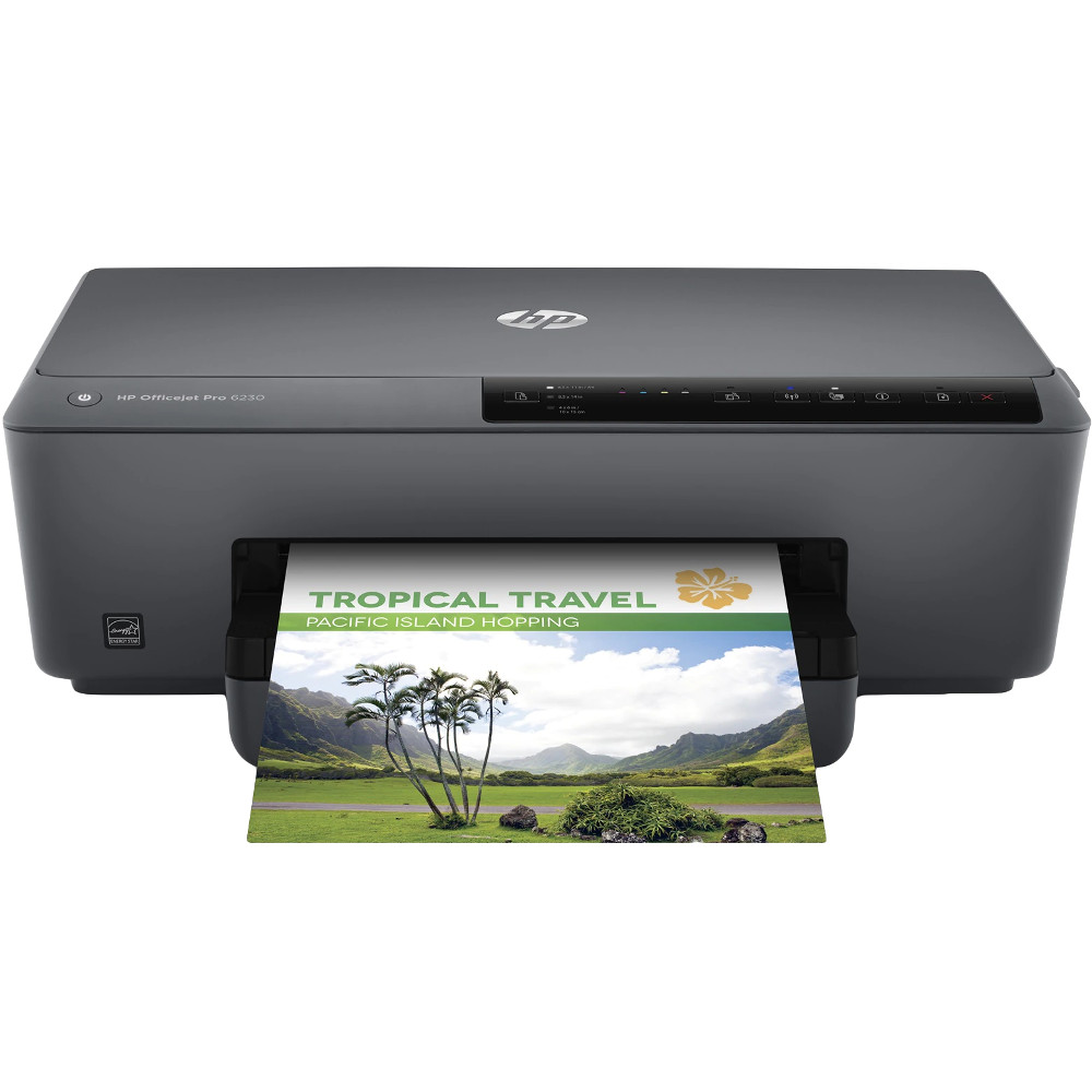  Imprimanta inkjet HP Officejet Pro 6230 ePrinter, A4, Duplex, USB, Retea, Negru 