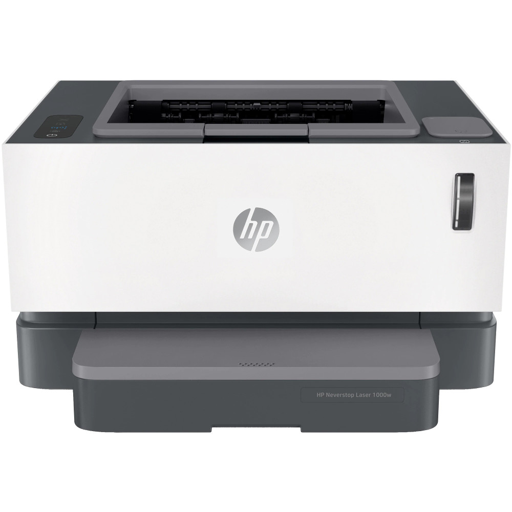  Imprimata laser monocrom HP Neverstop 1000w, A4, USB, Wi-Fi, Kit inclus 5000 pagini 