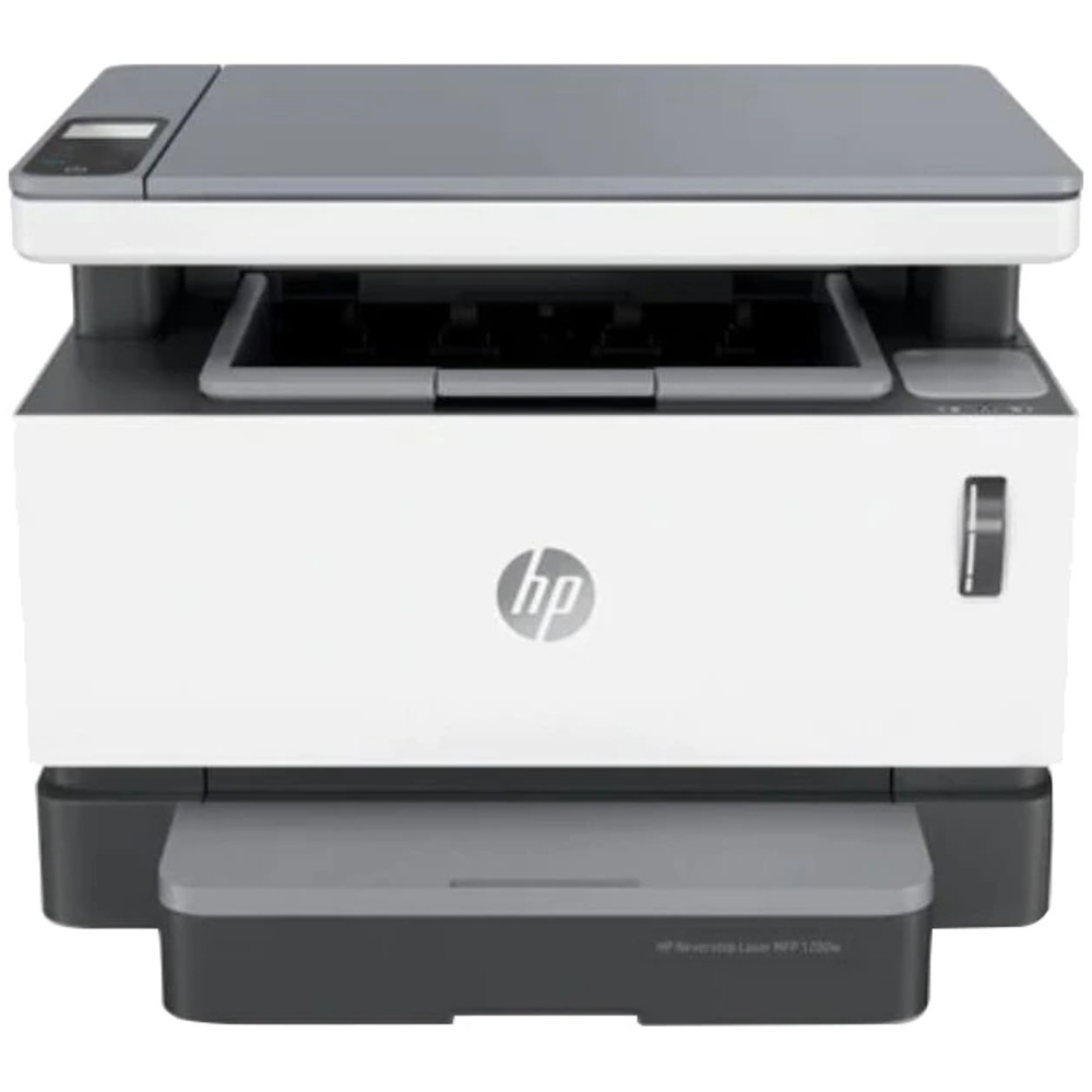  Multifunctional laser monocrom HP Neverstop 1200w, A4, USB, Wi-Fi, Kit inclus 5000 pagini 