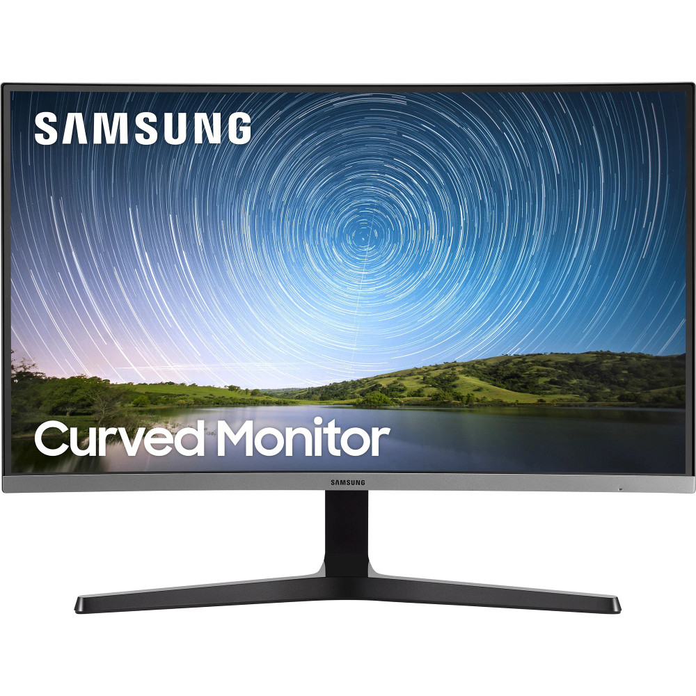  Monitor Curbat LED Samsung LC27R500FHRXEN, 27", Full HD, 1800R, FrameLess, FreeSync, Flicker Free, HDMI, Negru 