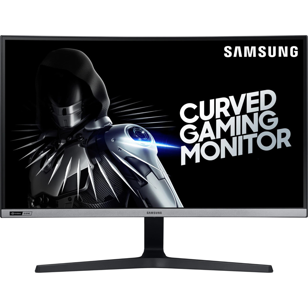 Monitor curbat gaming LED Samsung Odyssey LC27RG50FQRXEN, 27", Full HD, 240Hz, G-Sync, Display Port, Dark Blue Gray 