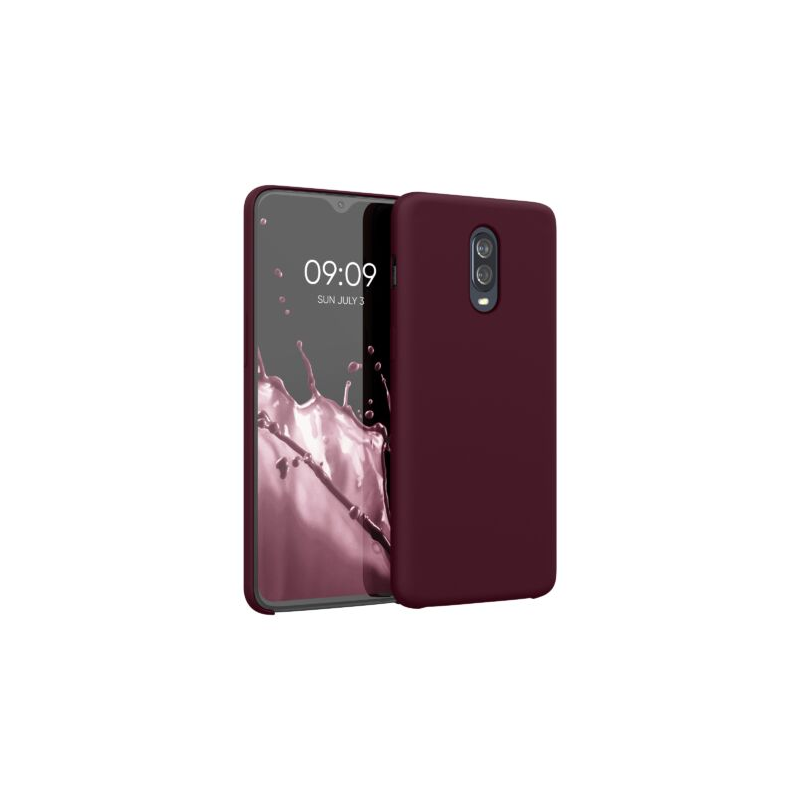 Husa pentru OnePlus 6T, Silicon, Violet, 46316.190