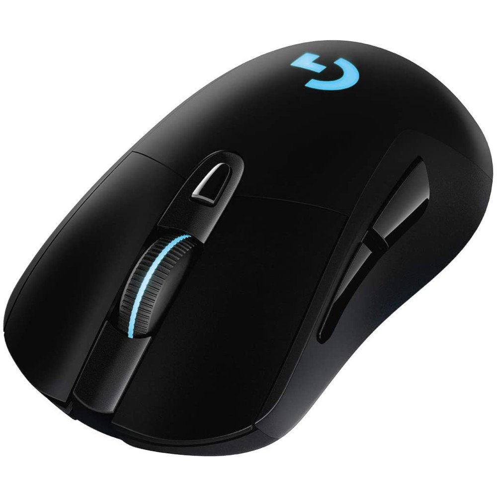  Mouse gaming wireless Logitech G703, Senzor Hero, Lightspeed, Negru 