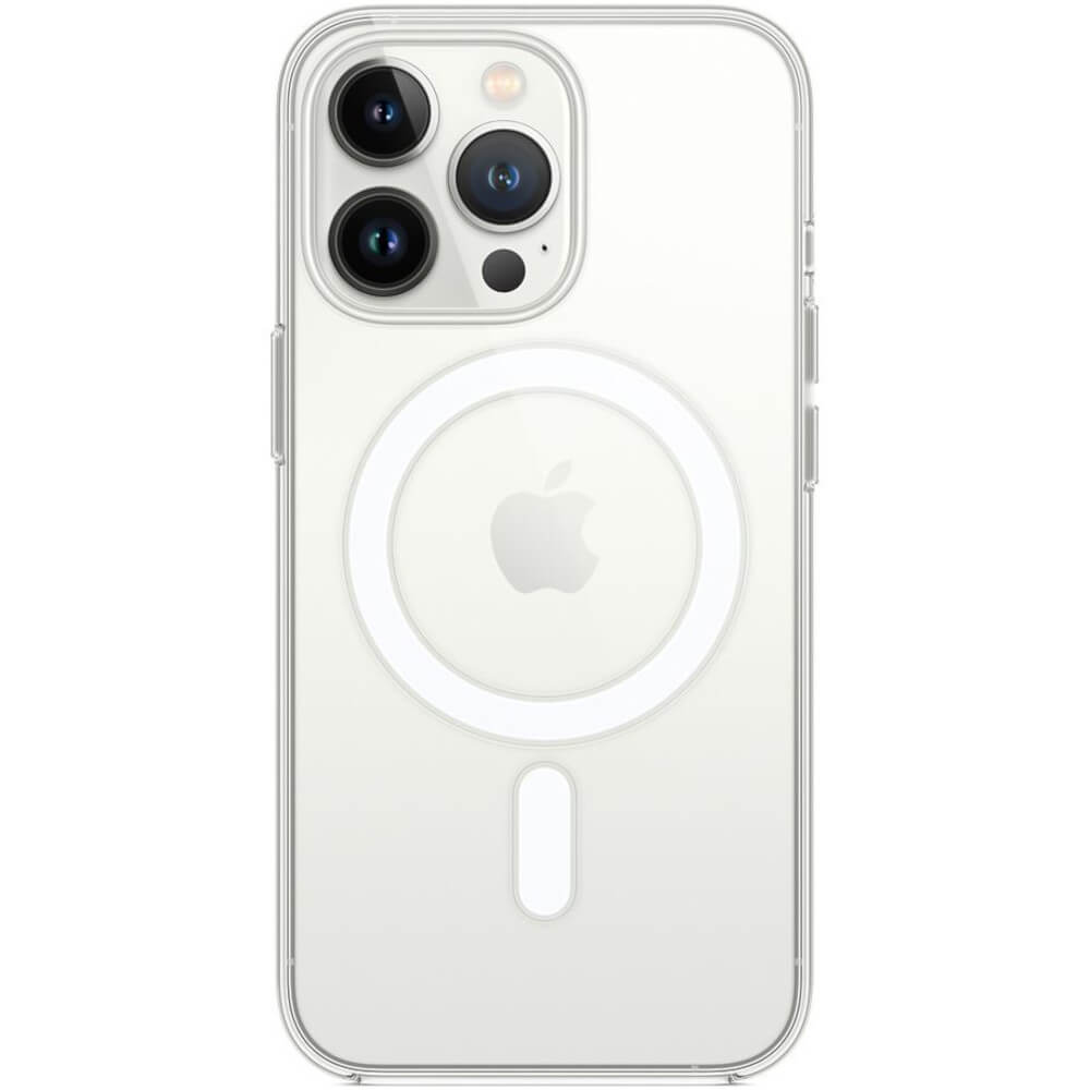 Husa de protectie Apple Clear Case with MagSafe pentru iPhone 13 Pro, Transparent