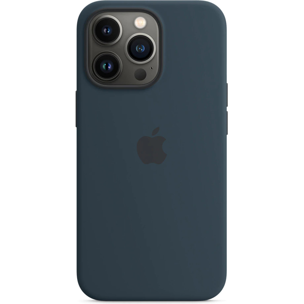 Husa De Protectie Apple Silicone Case With Magsafe Pentru Iphone 13 Pro, Abyss Blue