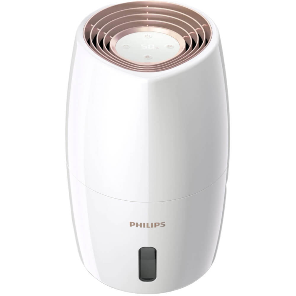 Umidificator Philips HU2716/10, 3 viteze, Rezervor 2 l, NanoCloud, Auto Sleep, Acoperire 32 mp, Alb