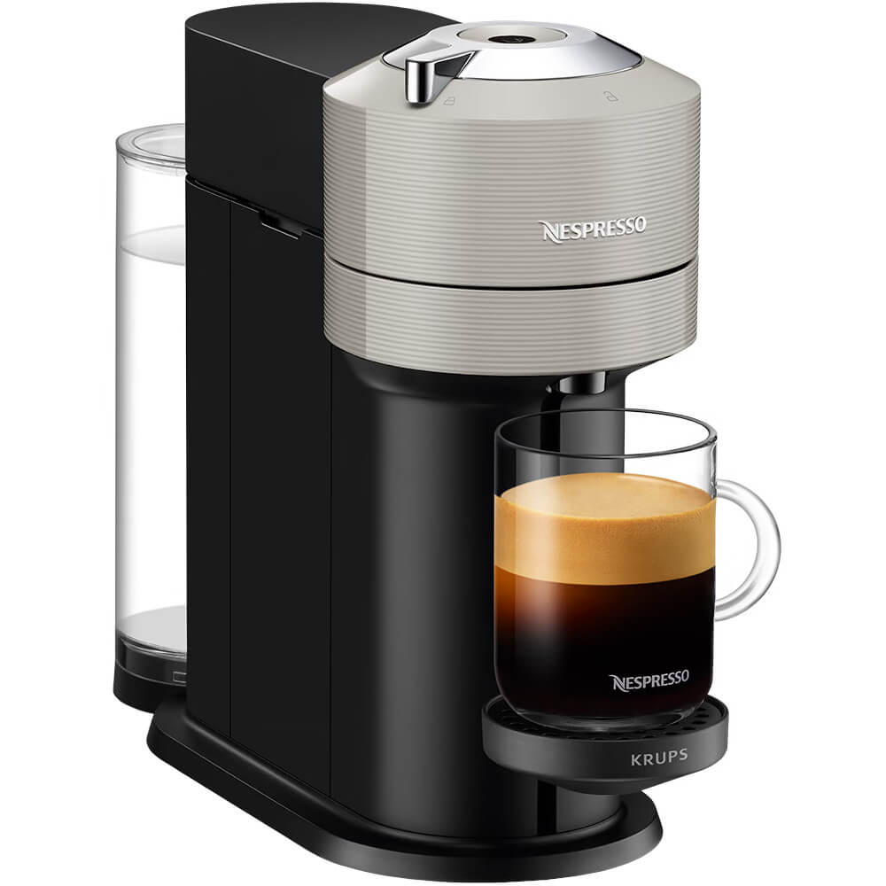 Espressor Cu Capsule Nespresso Krups Xn910b10 Vertuo Next, 1500 W, 1.1 L, Control Prin Bluetooth Si Wi-fi, Tehnologie Centrifusion, Negru/gri