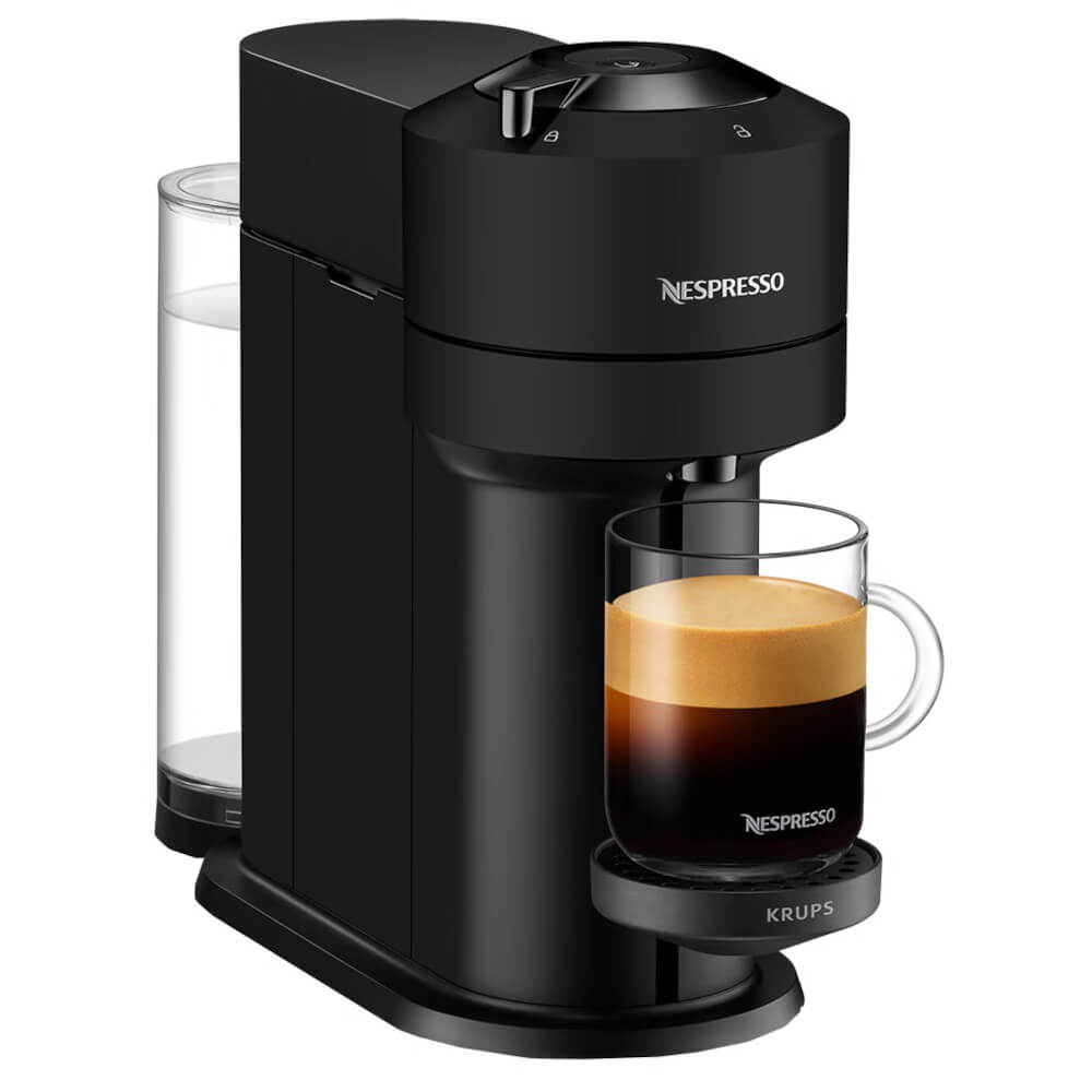 Espressor Cu Capsule Nespresso Krups Xn910n10 Vertuo Next, 1500 W, 1.1 L, Control Prin Bluetooth Si Wi-fi, Tehnologie Centrifusion, Negru