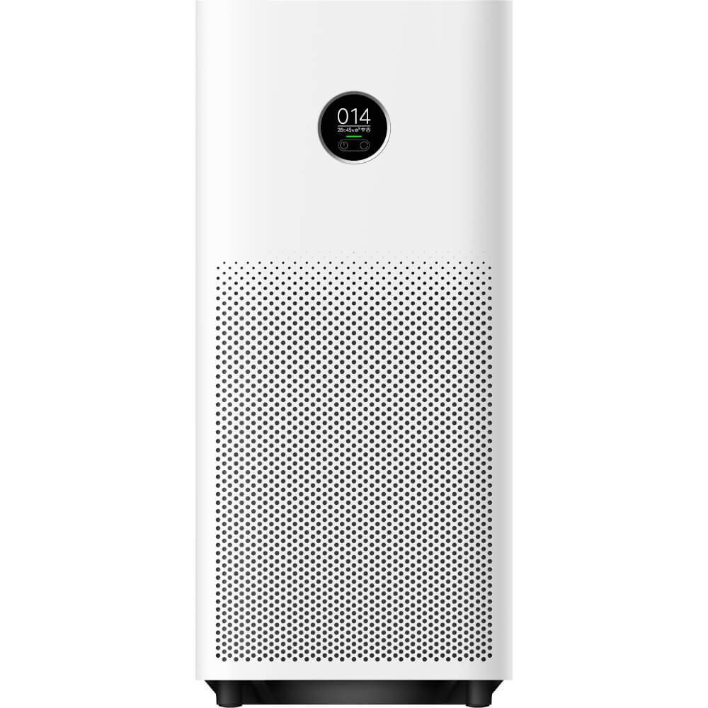 Purificator de aer Xiaomi Smart Air Purifier 4 BHR5096GL, 48 m², Filtru de carbon, Afisaj OLED, Control prin aplicatie, Senzor umiditate, Nivel zgomot 64 dB, Alb
