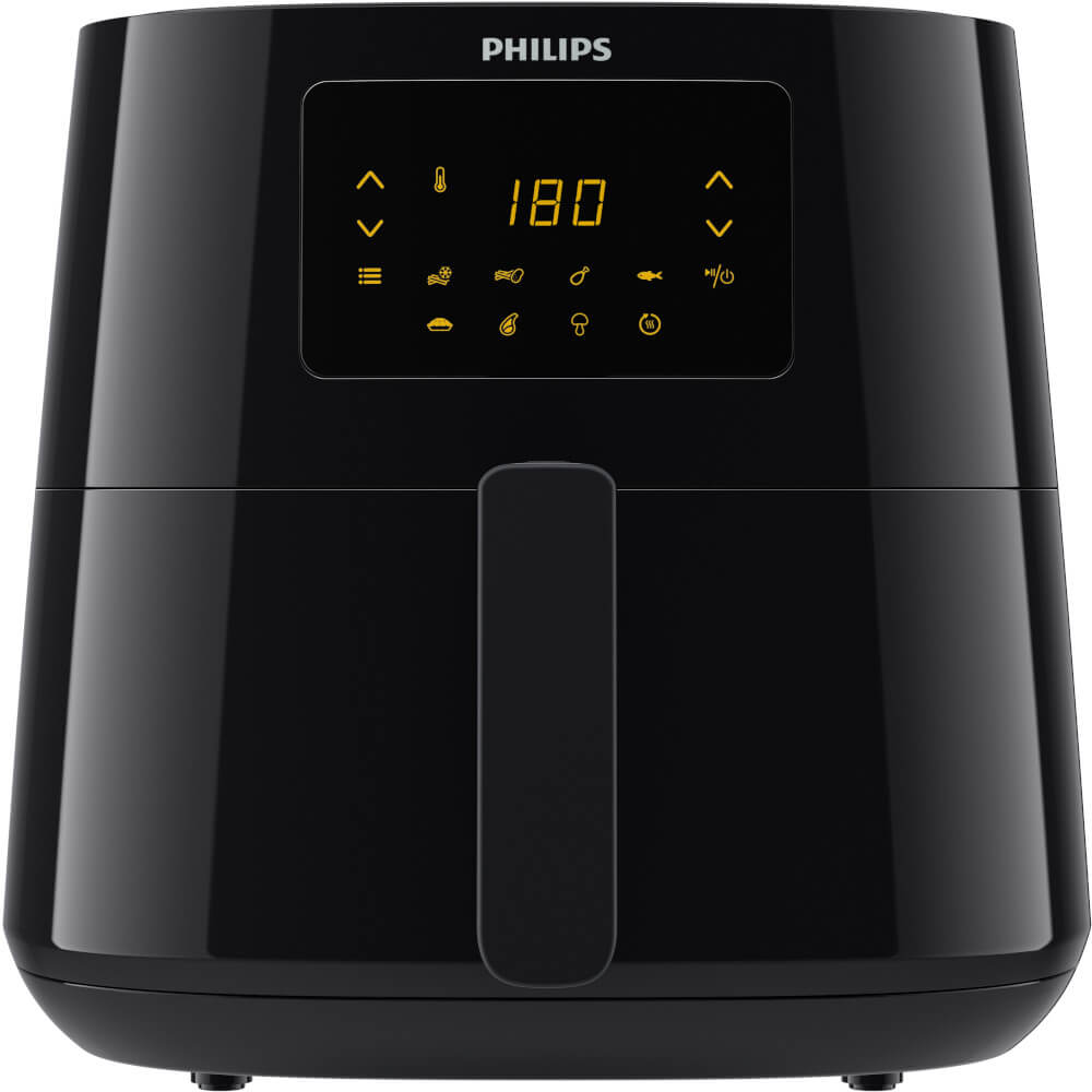 Friteuza fara ulei Philips Airfryer HD9270/90, 2000 W, Ecran LED, Tehnologie brevetata Rapid Air, Negru