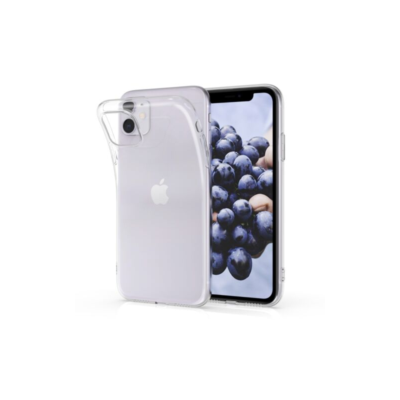 Husa pentru Apple iPhone 11, Silicon, Transparent, 50355.03