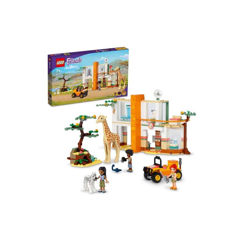  LEGO&#174; Friends - Salvarea animalelor salbatice cu Mia 41717, 430 piese 