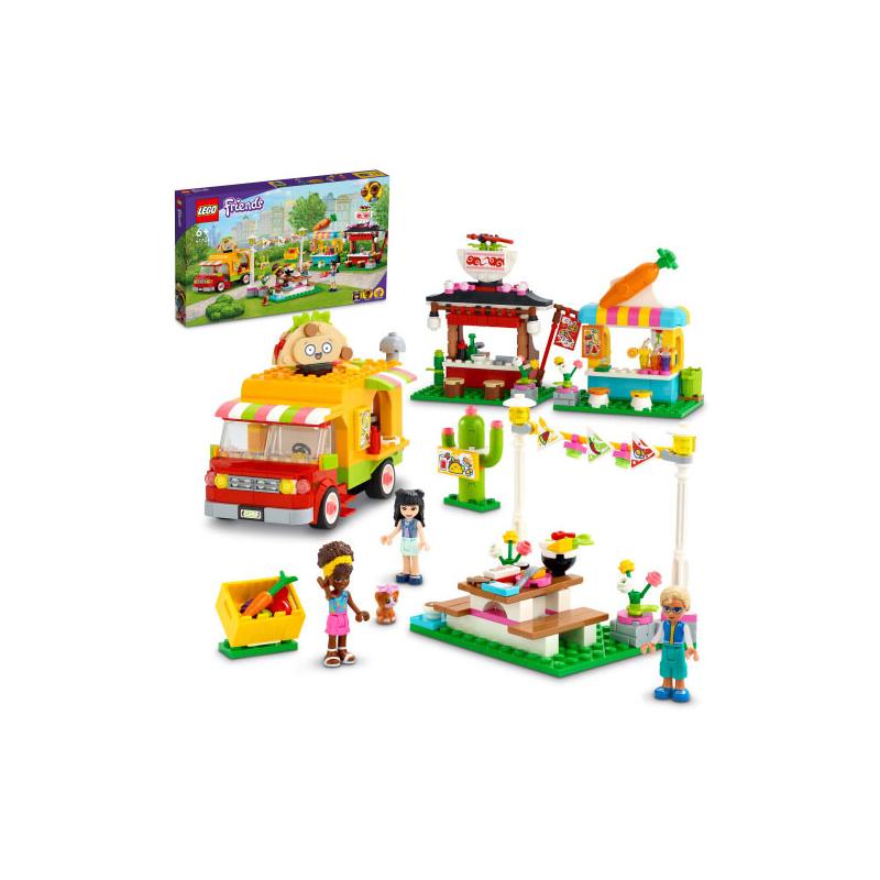  LEGO&#174; Friends - Piata de Street Food 41701, 592 piese 