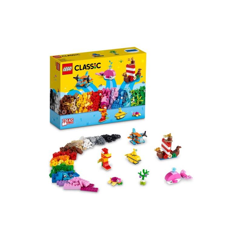  LEGO&#174; Classic - Distractie creativa in ocean 11018, 333 piese 