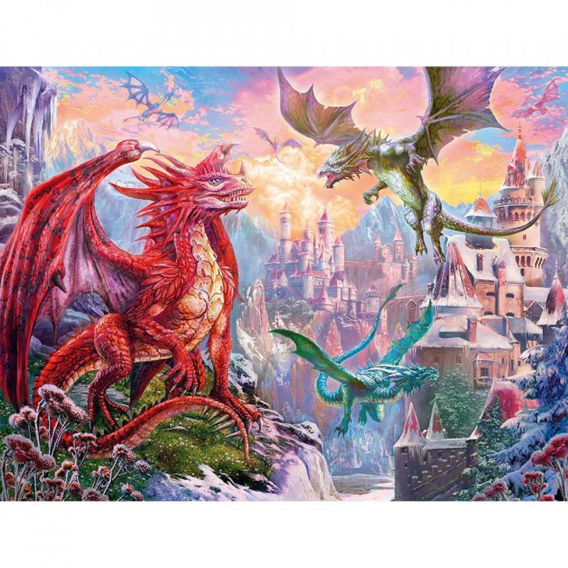 Puzzle Tinutul Dragonilor, 2000 Piese