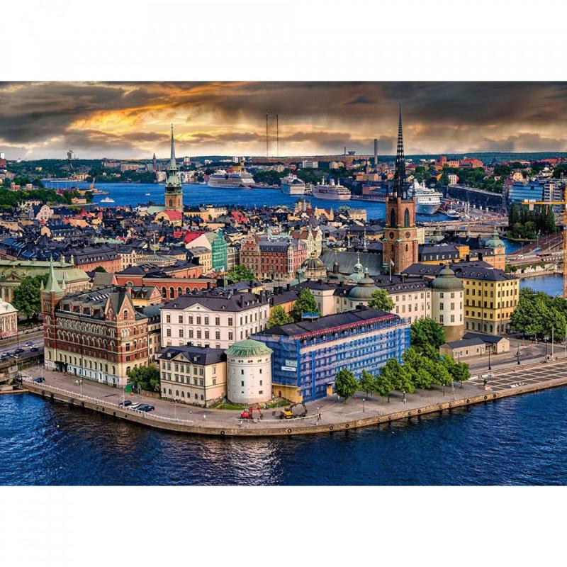 Puzzle Stockholm Suedia, 1000 Piese