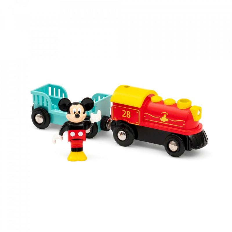  Brio - Tren Mickey Mouse Pe Baterii 