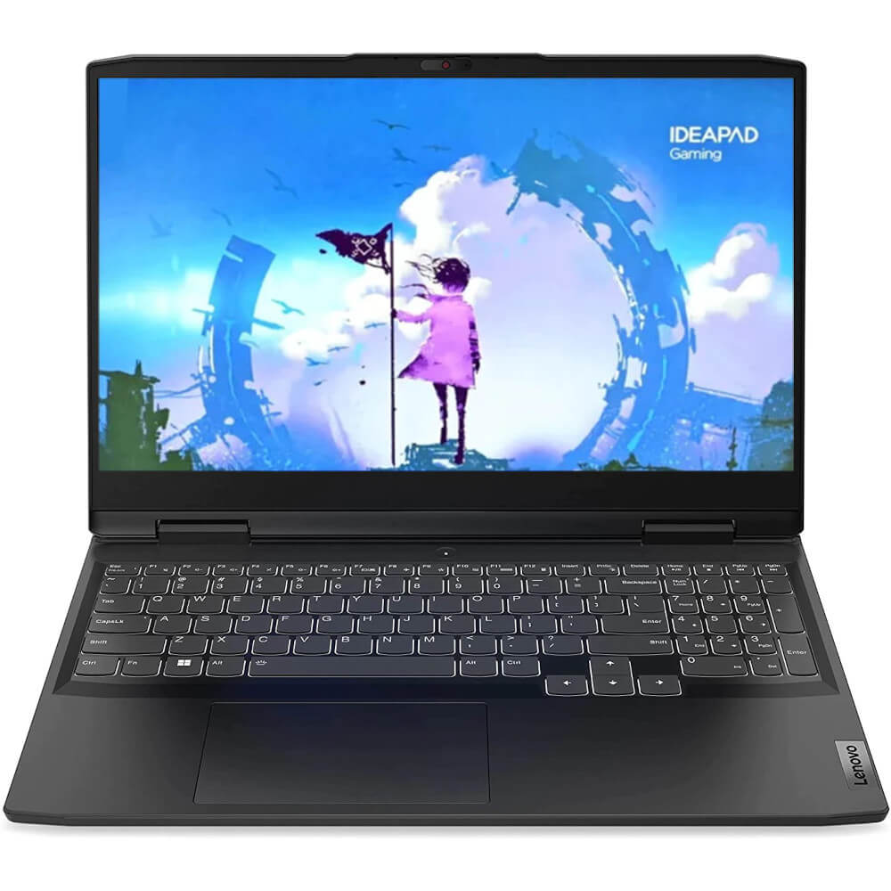 Laptop Gaming Lenovo IdeaPad 3 16IAH7, Intel® Core™ i5-12450H pana la 4.40 GHz, 16? WUXGA, IPS, 16GB, 512GB SSD, NVIDIA GeForce RTX 3050 Ti 4GB, No OS, Onyx Grey