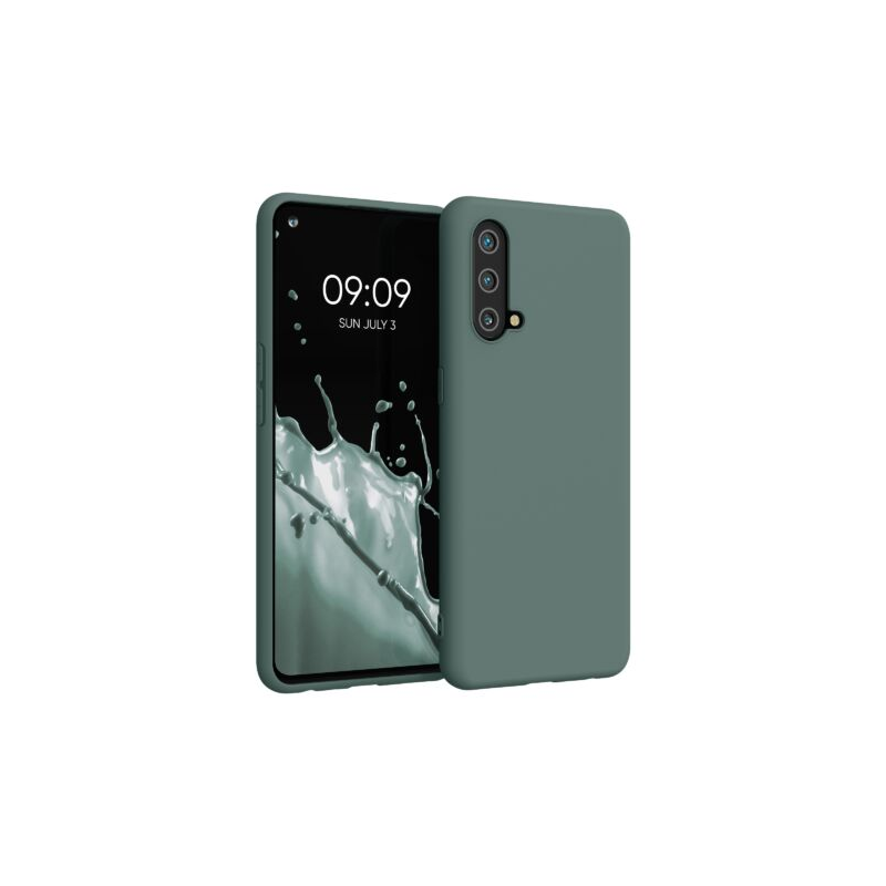 Husa pentru OnePlus Nord CE 5G, Silicon, Verde, 55614.166