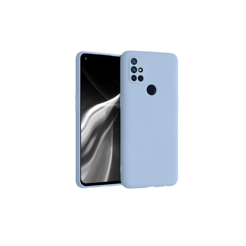 Husa pentru OnePlus Nord N10 5G, Silicon, Albastru, 53821.58