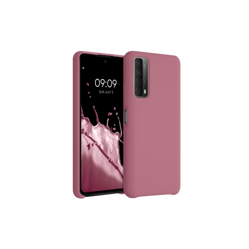 Husa pentru Huawei P Smart (2021), Silicon, Roz, 53632.167