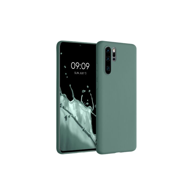 Husa pentru Huawei P30 Pro, Silicon, Verde, 47419.166