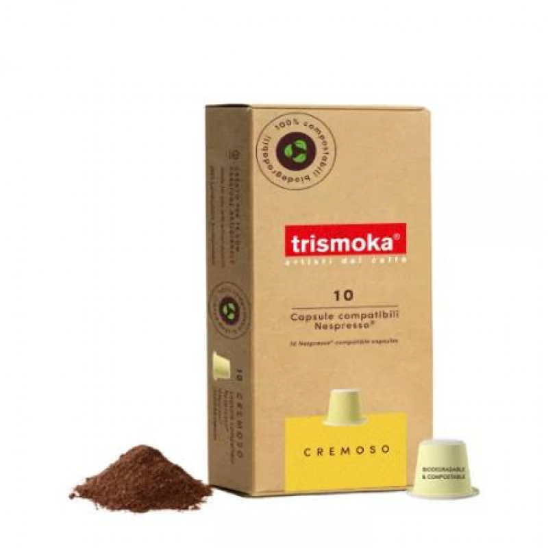 Capsule TRISMOKA compatibile Nespresso Cremoso, cutie 10 capsule