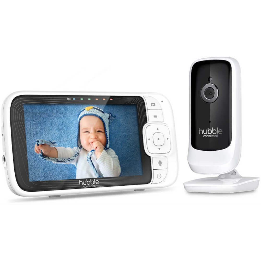 Camera De Supraveghere Bebelusi Hubble Connected Nursery Pal Link Premium, Monitor Smart 5