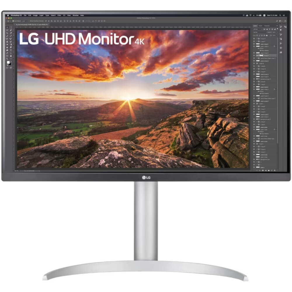  Monitor IPS LG 27UP85NP, 27", 4K UHD, HDR 400, 60 Hz, FreeSync, USB-C, Alb 