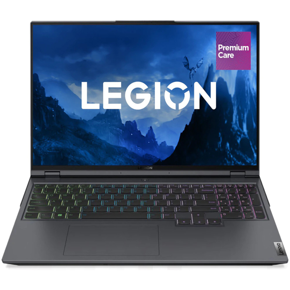  Laptop Gaming Lenovo Legion 5 Pro 16ARH7H, 16", 165 Hz, WQXGA, AMD Ryzen 9 6900HX, 32GB RAM, 1TB SSD, NVIDIA GeForce RTX 3070 Ti, No OS, Storm Grey 