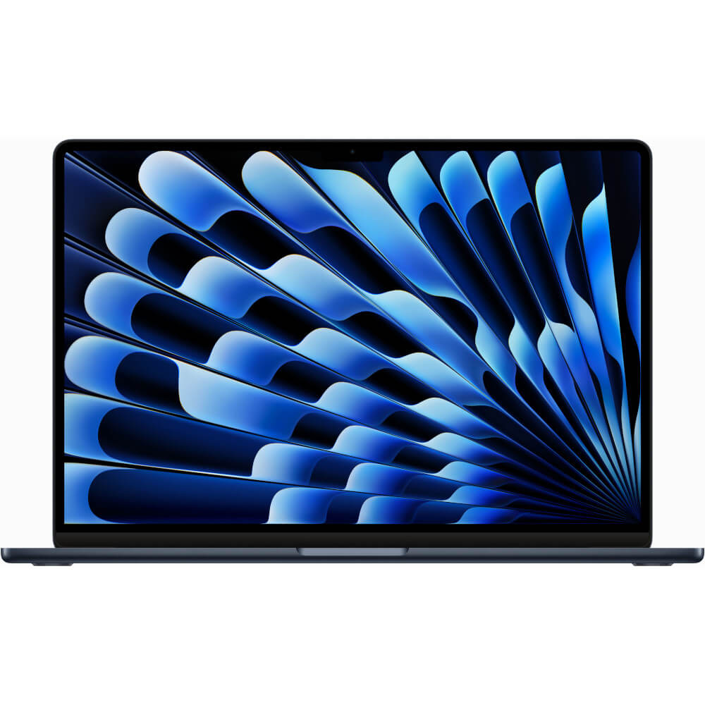  Laptop Apple MacBook Air 15" Retina, Apple M2, 8GB, 256GB SSD, Apple M2 GPU, macOS Ventura, Tastatura Romana, Midnight 