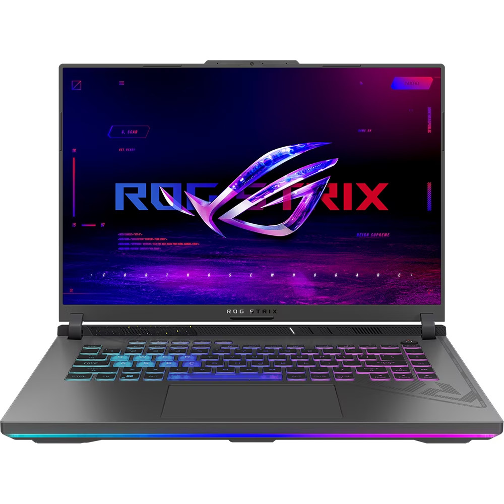  Laptop Gaming Asus ROG Strix G16 (2023), 16" WUXGA, Intel Core i5-13450HX, 16GB DDR5, 512GB SSD, NVIDIA GeForce RTX 4050, Eclipse Gray 