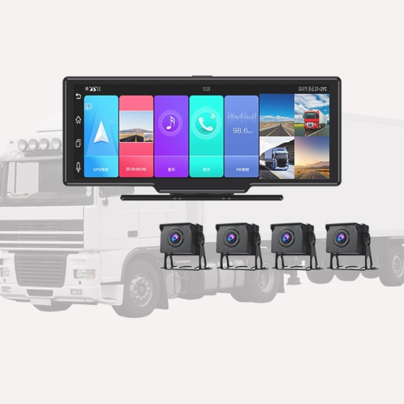  Navigator pentru bord camion STAR T99 DVR, 4G, 10.26" touch screen, Android 8.1, 2GB RAM 32GB ROM, Flota, DMS, GPS, ADAS, 4 Camere 