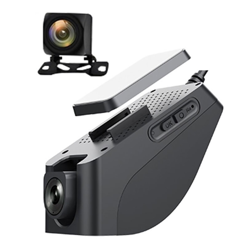  Camera auto DVR STAR K19 FHD, 4G, Display 1.5", GPS tracker, Wi-Fi Hotspot, Monitorizare parcare, Live view, Camera fata/spate, Aplicatie 