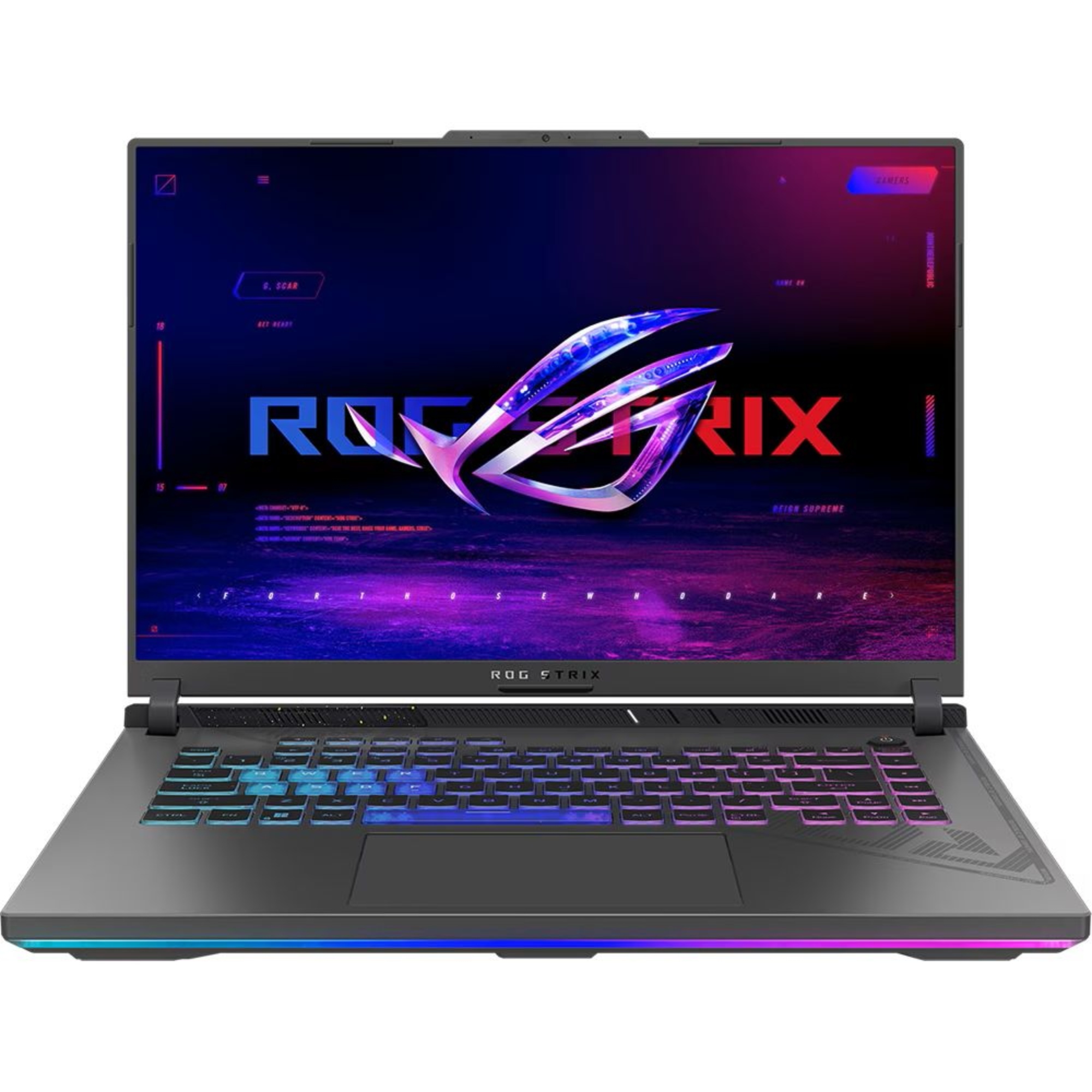  Laptop Asus ROG STRIX G16 G614JV-N3084, 16", Full HD, 165hz, Intel Core i7-13650HX, 16GB RAM, 512GB SSD, NVIDIA GeForce RTX 4060, No OS, Gri 