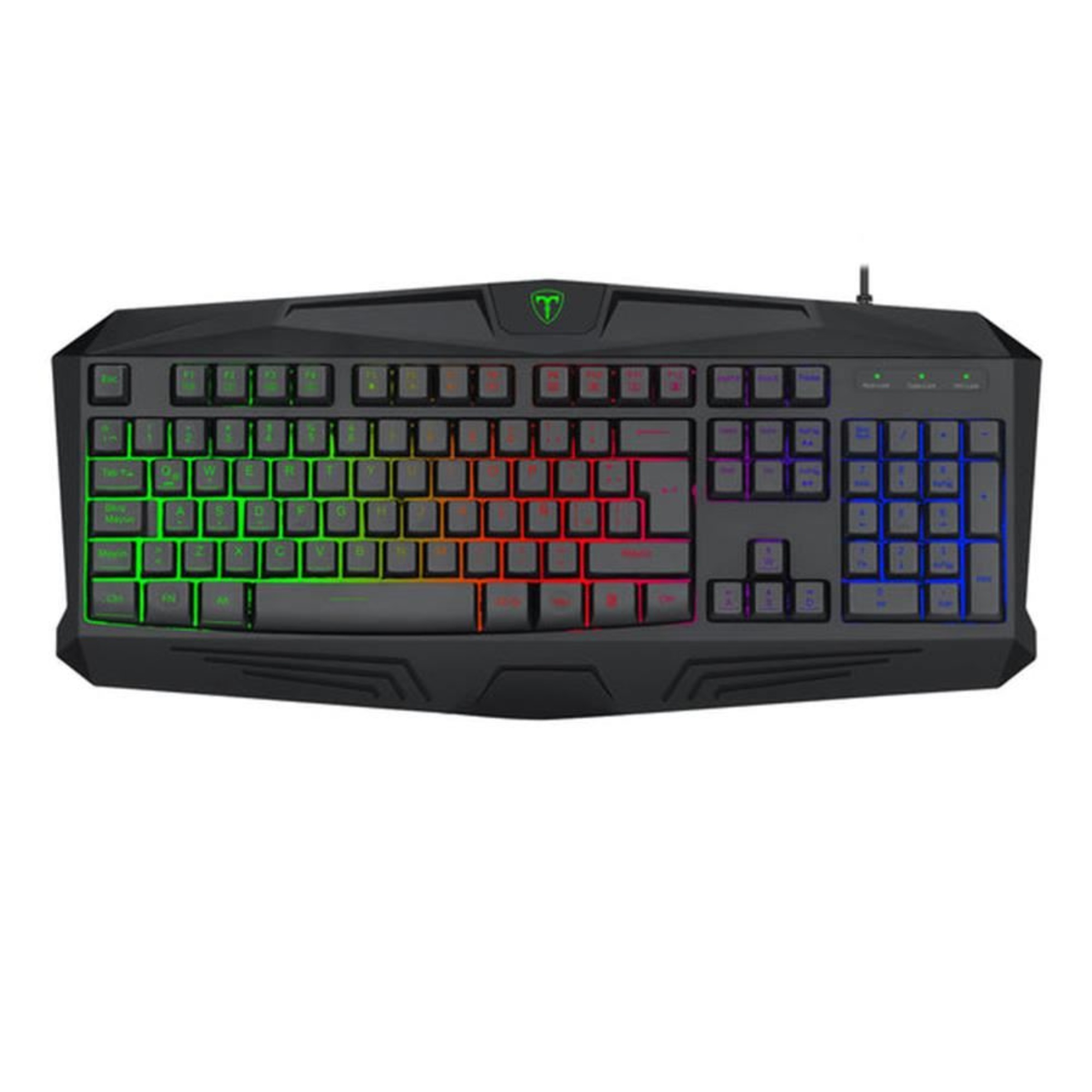 Tastatura Gaming T-Dagger Tanker, RGB, Negru
