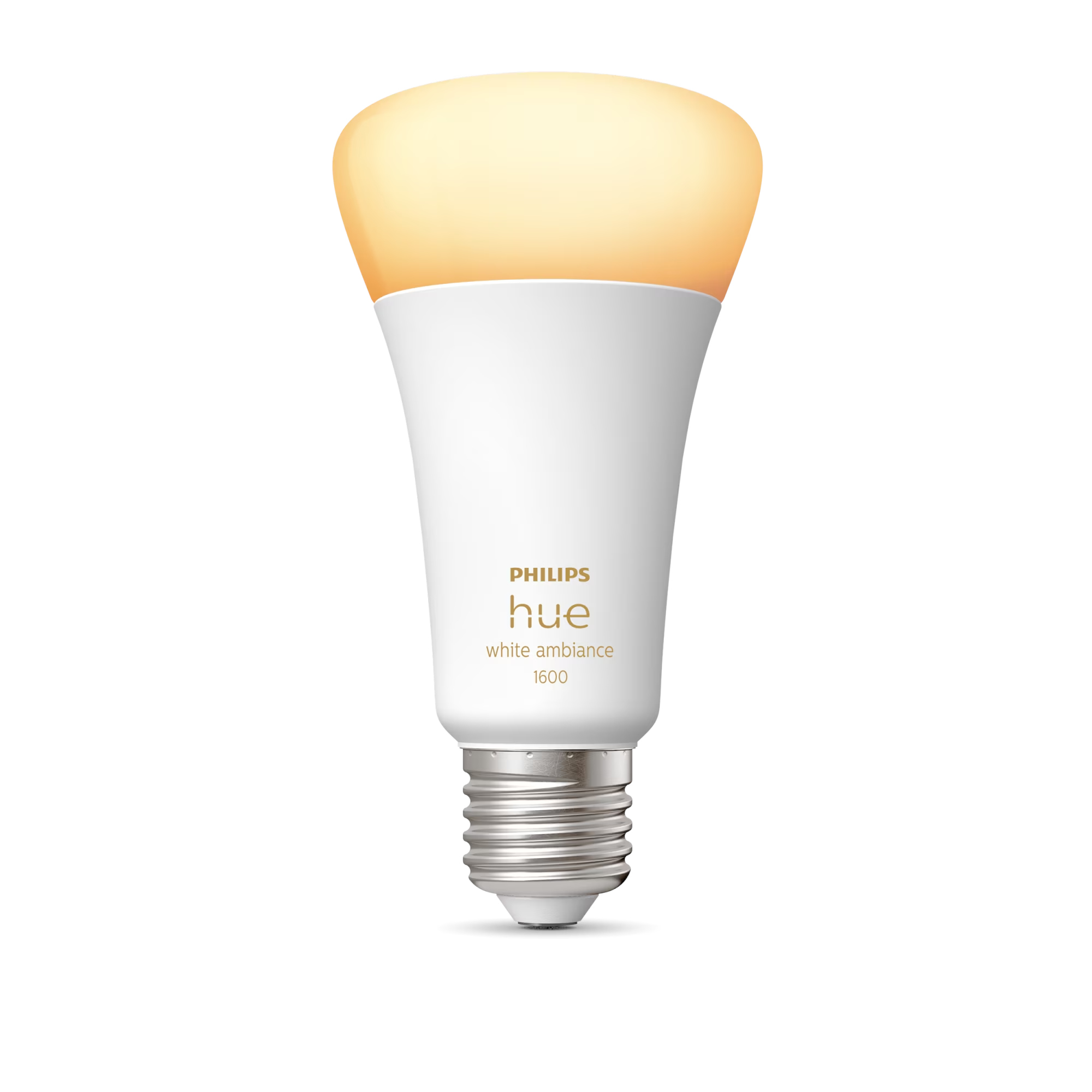 Bec LED Smart Philips Hue, E27, 13W (100W), 1600 lm, Lumina alba, Reglabil, Bluetooth
